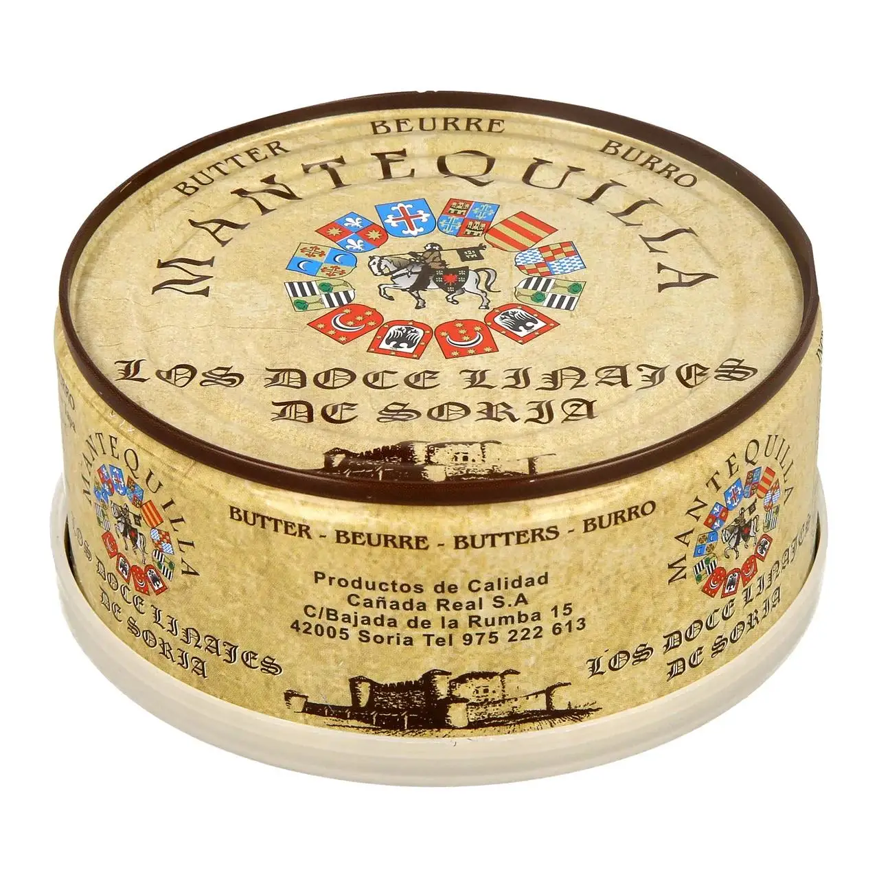 Mantequilla Natural LOS DOCE LINAJES DE SORIA 250g