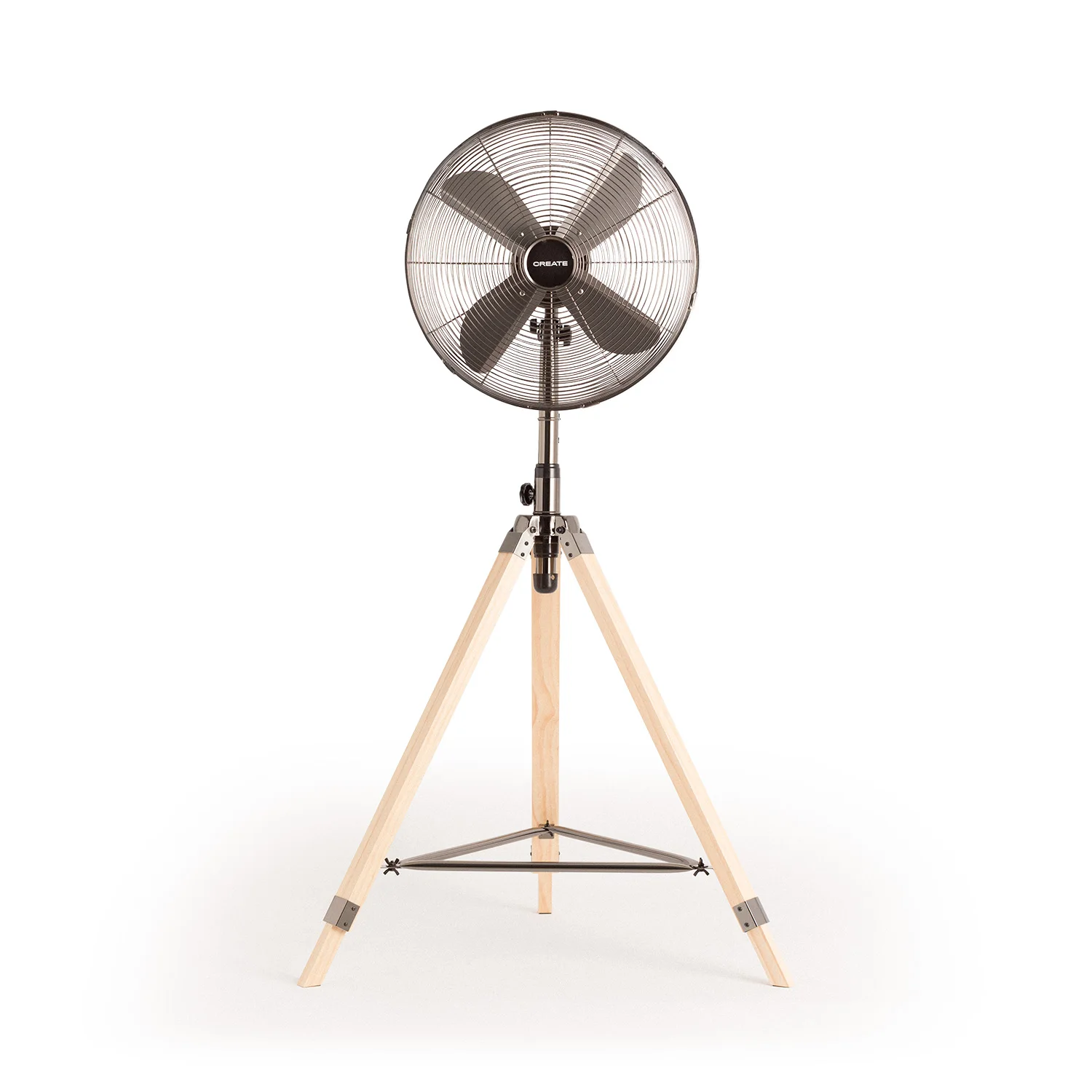 CREATE - AIR TRIPOD RETRO 80W Standing Fan with 3 Speeds, 67m³/h Airflow, and Adjustable Height, Ideal for Home Decor and Efficient Cooling. #2