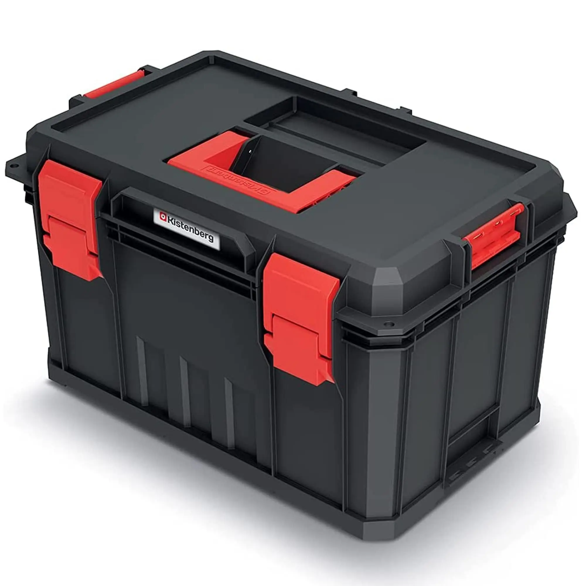 Caja de herramientas profesional con separadores de plástico, 530 x 355 x 310 mm