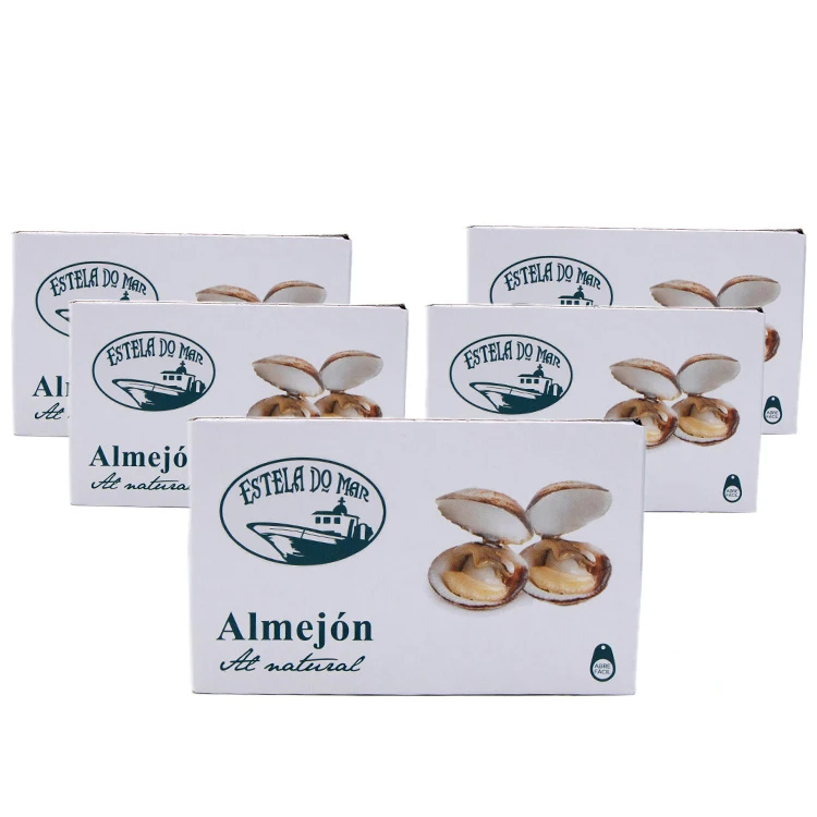Almejón (Almendra de Mar) al natural Estela do Mar 111 gr (5 unidades)