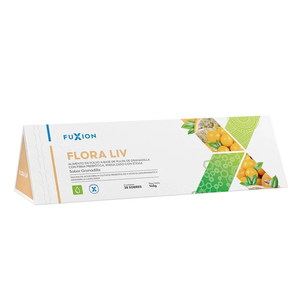 FuXion FLORA LIV – Regenera la Flora Intestinal y refuerza tu Salud Digestiva (28 x 5 g)