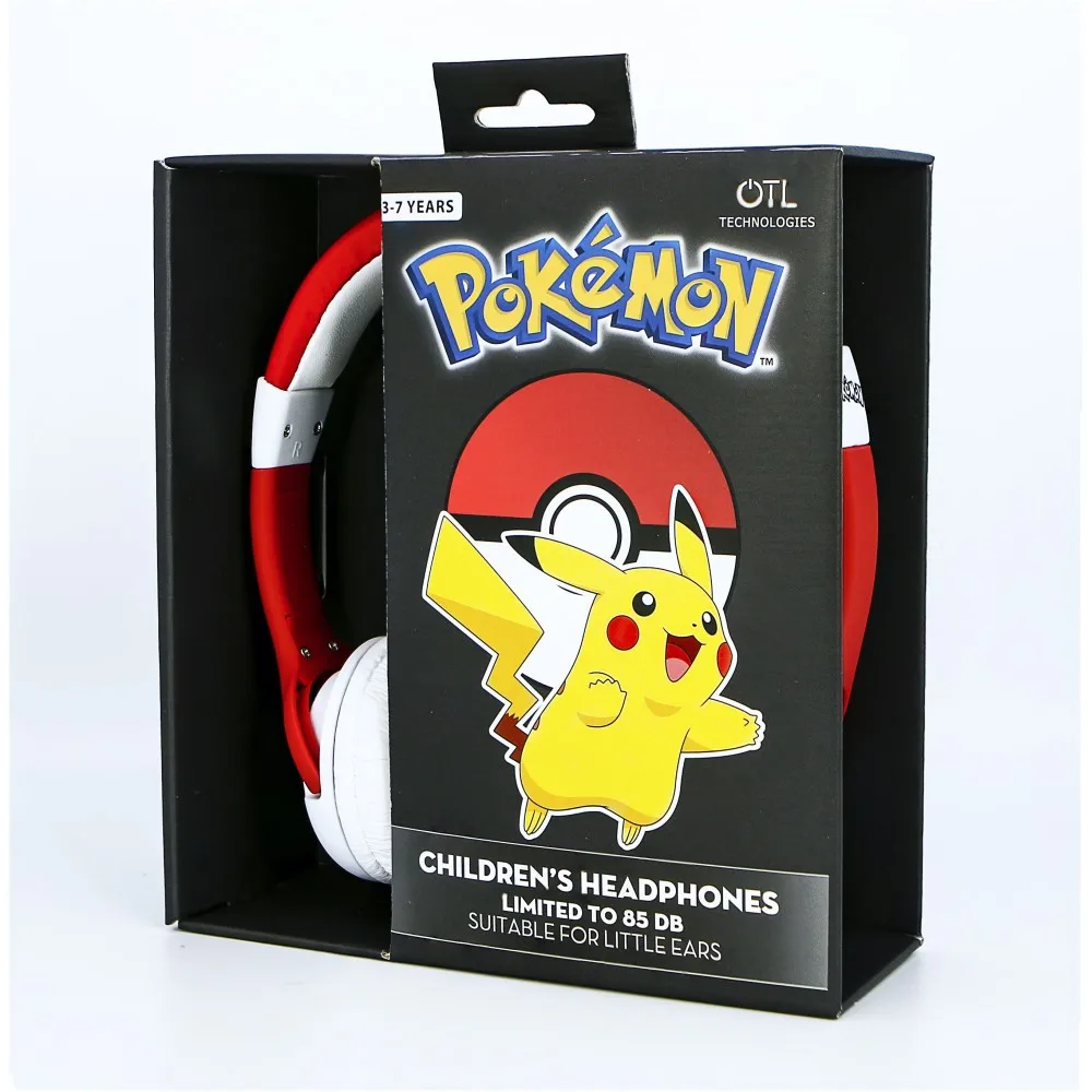 POKEBALL children's headphones with limited Volume 3-7 year olds