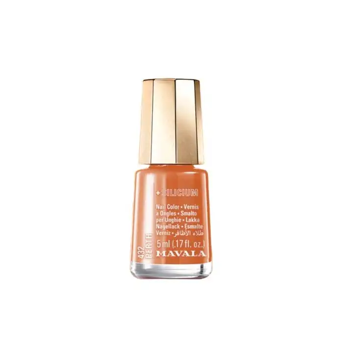 Esmalte de Uñas Mavala Color Perth 432 5 Ml - Tono Dorado y Soleado - Glamour y Modernidad