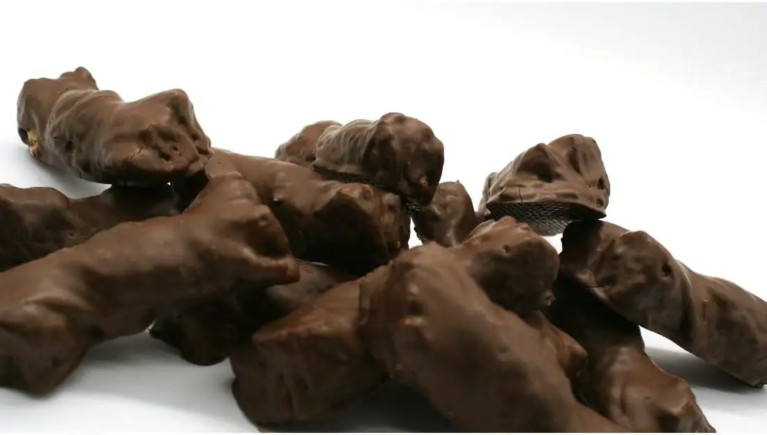 N/puff pastry ribbons Jesus - 2,5 Kilos-Chocolate covered-artisans