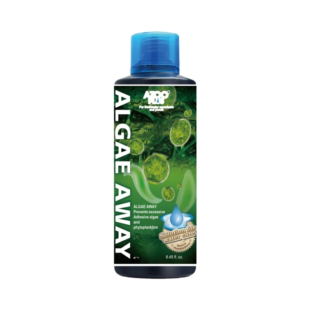 AZOO PLUS - Algae Away (250 ml) - Potente Alguicida elimina y previene el crecimiento de algas