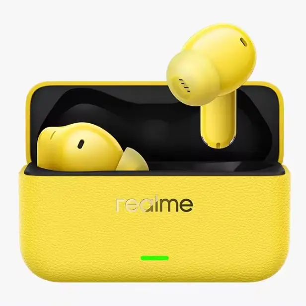 Auriculares – realme Buds T500 Pro, Cancelación Activa de Ruido de 50dB, 6 Micrófonos con IA, Bluetooth 6.1 Multipunto, Traductor IA 30+ Idiomas, Batería 56h, IP55 3