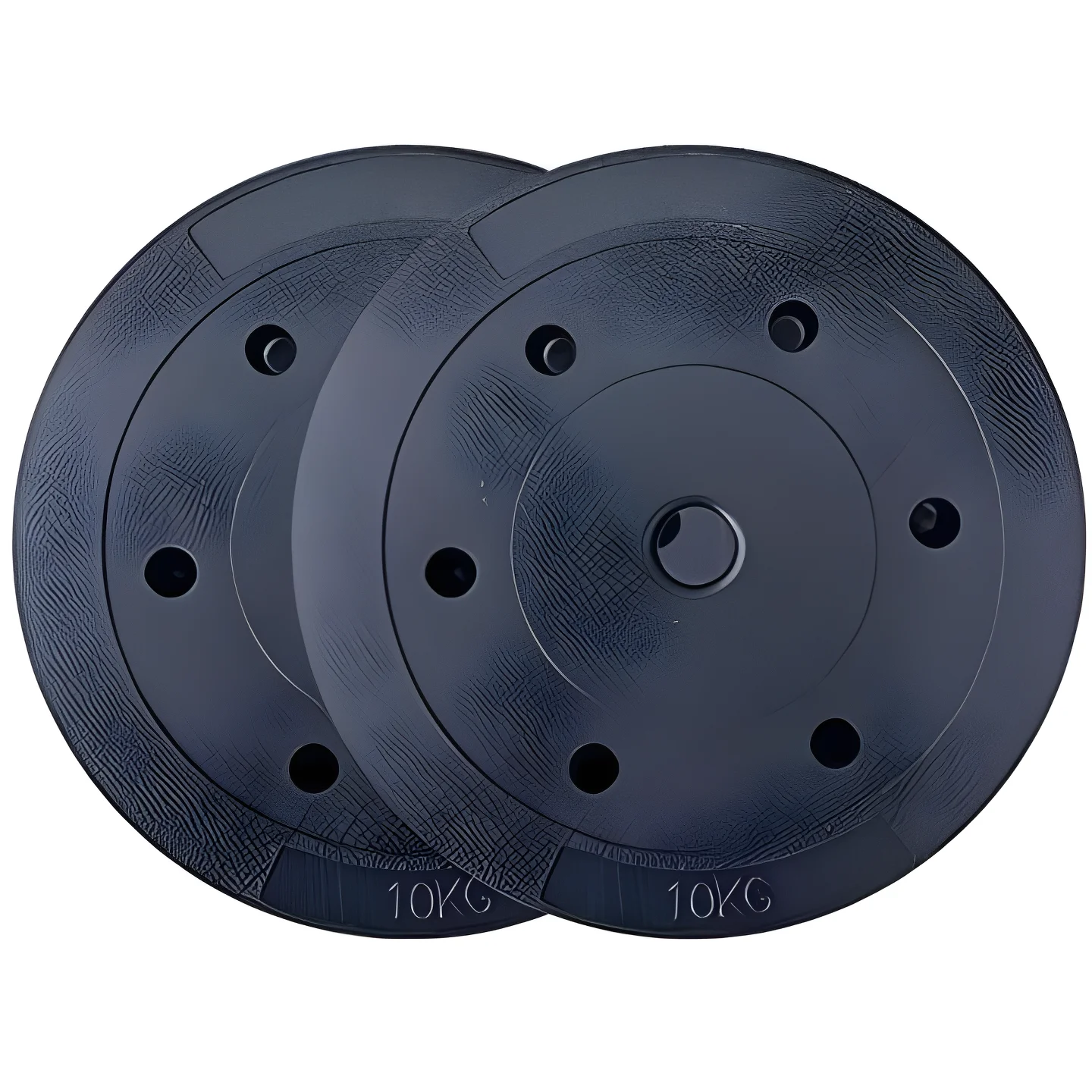 PERPETUAL Discos Pesas 1KG/1.25KG/1.5KG/2KG/2.5KG/3KG/5KG (2 Unidades) Agujero 25mm Piezas Sueltas Musculación Mancuernas Barra Peso Libre Fitness Deporte Bodybuilding Compatibles Grandes Marcas