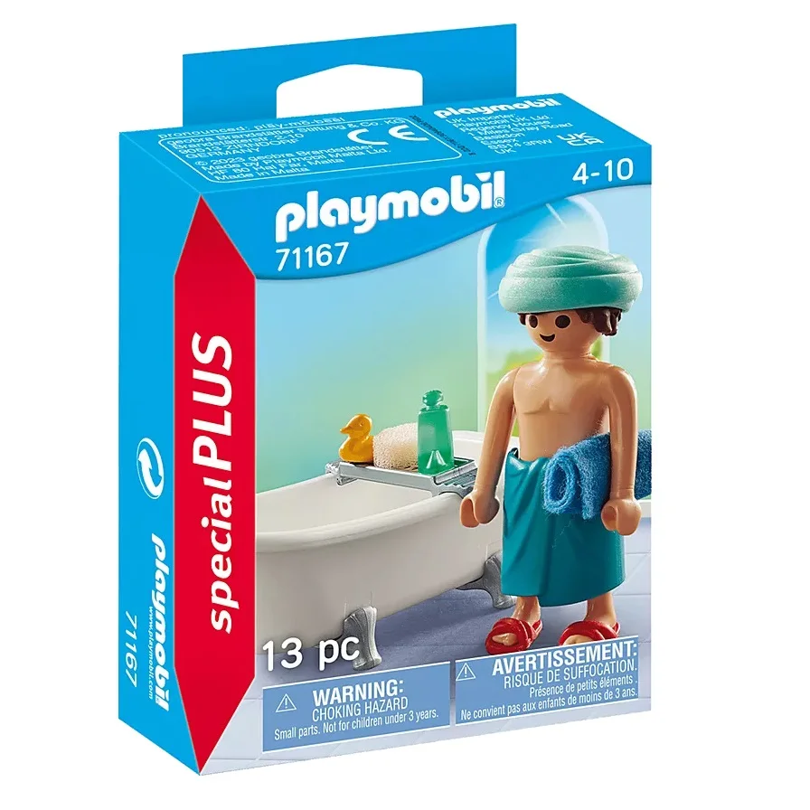 Playmobil Hombre en la Bañera, Tienda con Licencia Oficial 71167