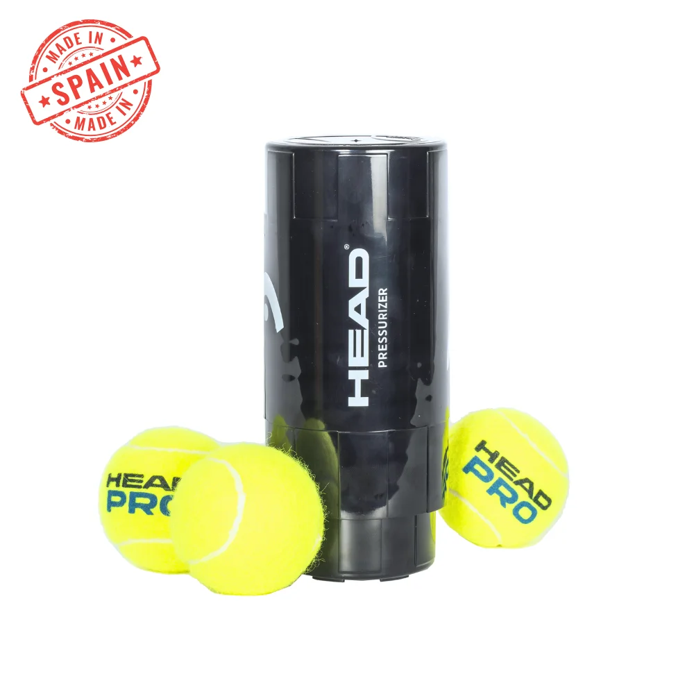 Head x3 Black Tennis and Padel Ball Pressurizer: Keep Your Balls Always Ready to Play for Only .91!