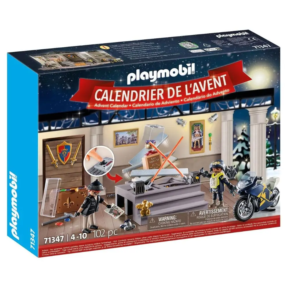 Calendario de adviento robo en el museo Playmobil (71347)