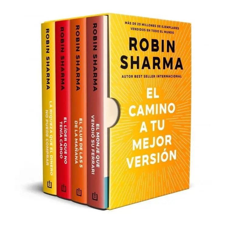 Libro ESTUCHE EL CAMINO A TU MEJOR VERSION Editorial DEBOLSILLO