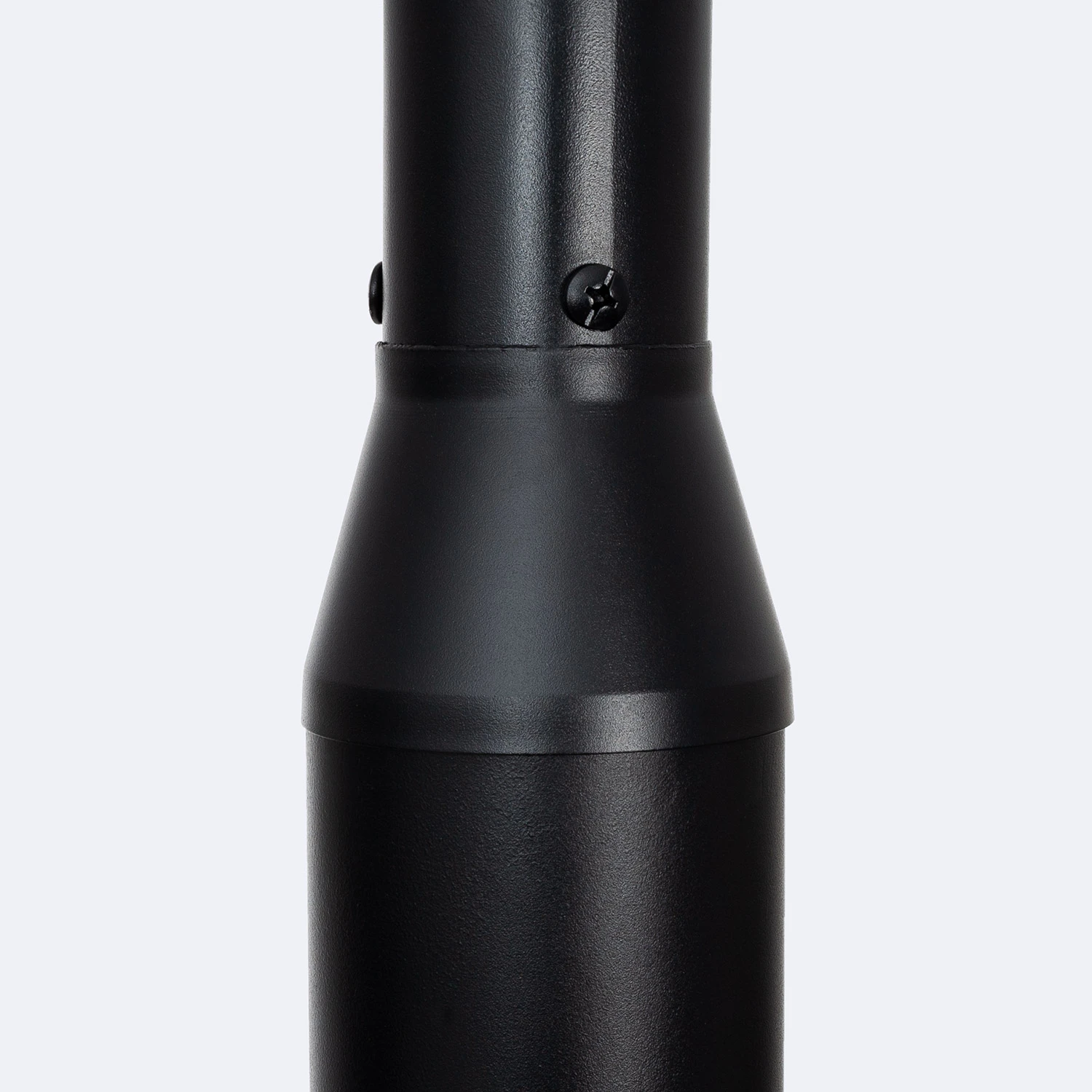 Ledkia Poste para Farola de Alumbrado Público 400 cm Negro
