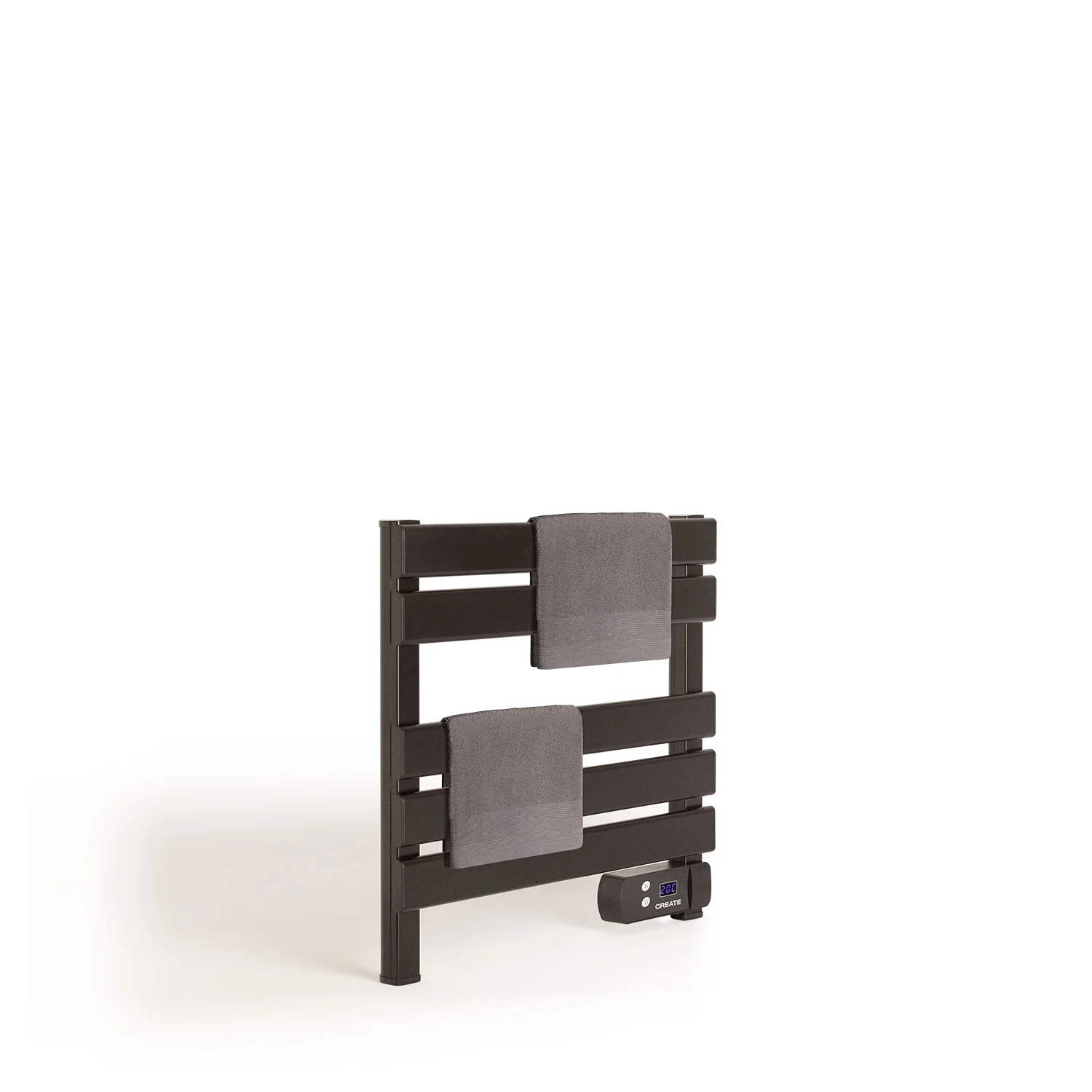 Create - Electric Towel Heater, Timer, with Accessories (Legs and Additional Shelf) - Warm Towel Mini 150W