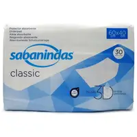 Protectores de cama Indas 60x40 30 uds.