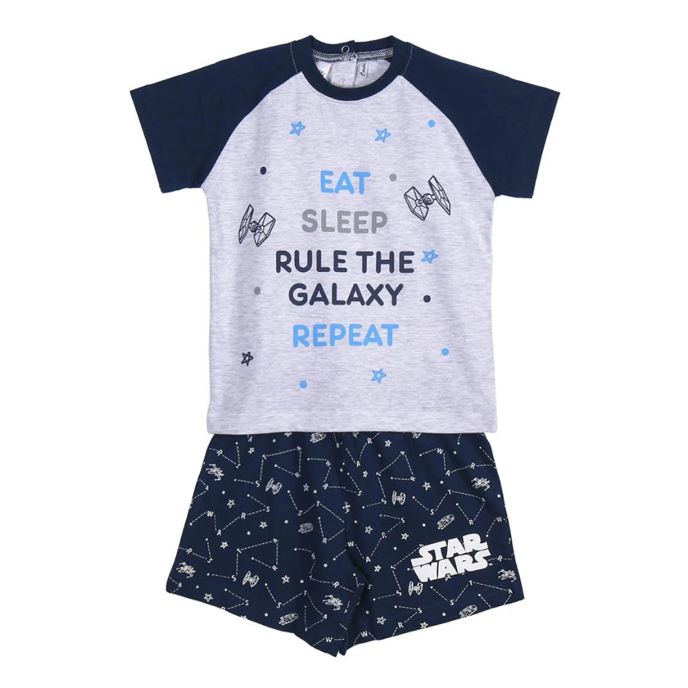 Pijama corto Star Wars 73237 gris claro Bebé