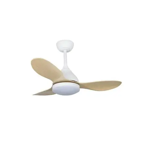 LED ceiling fan Stel Mini white + wood 20W 1900Lm