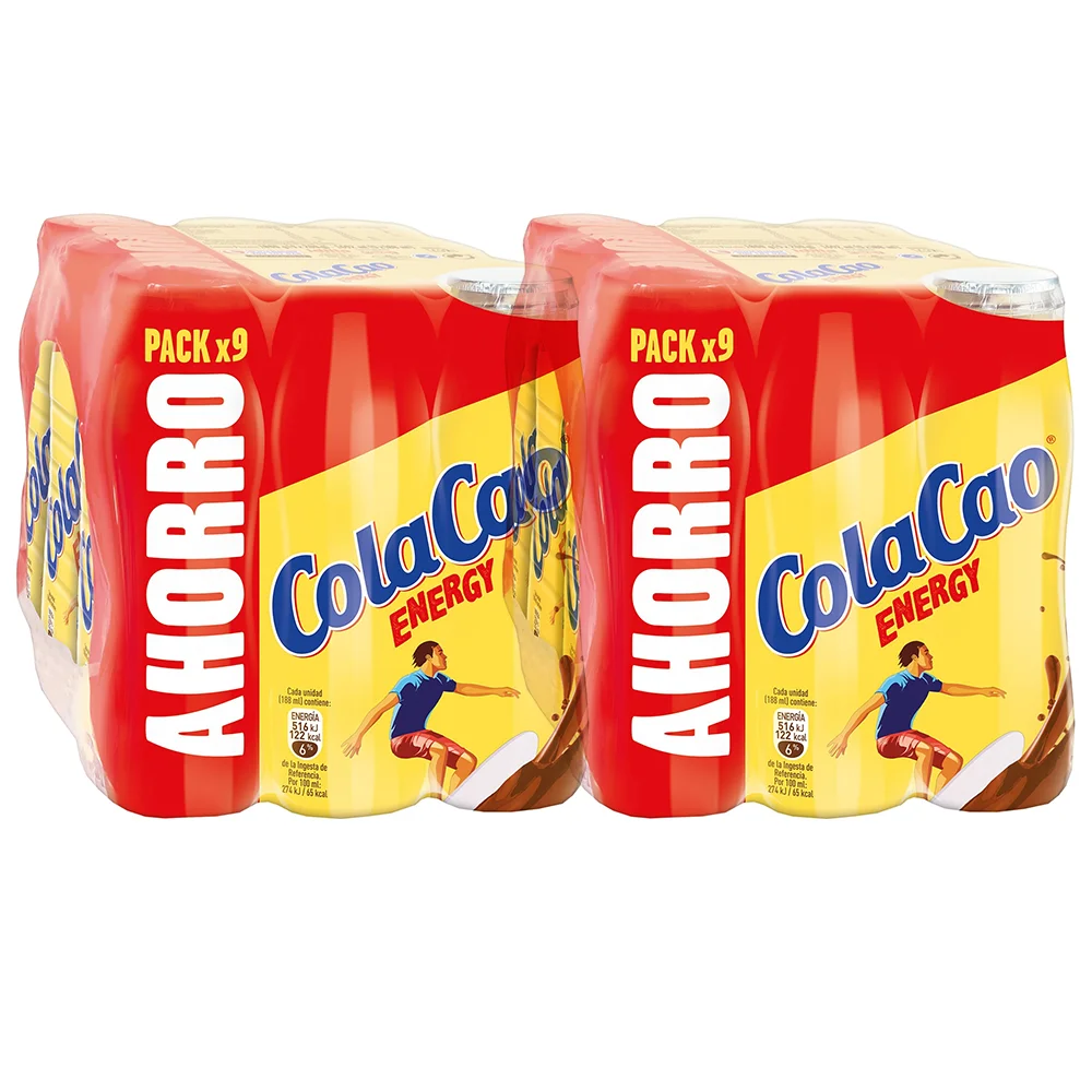 Batido de cacao ColaCao Energy | 24 botellas, 188 ml 🥤