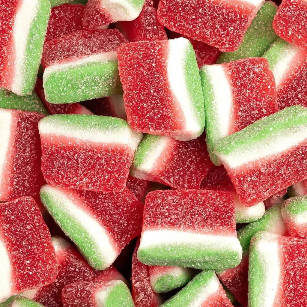 Vidal watermelon slots - delicious watermelon snack with pica coverage 1 kg (gluten free, fat free) - vidal treats