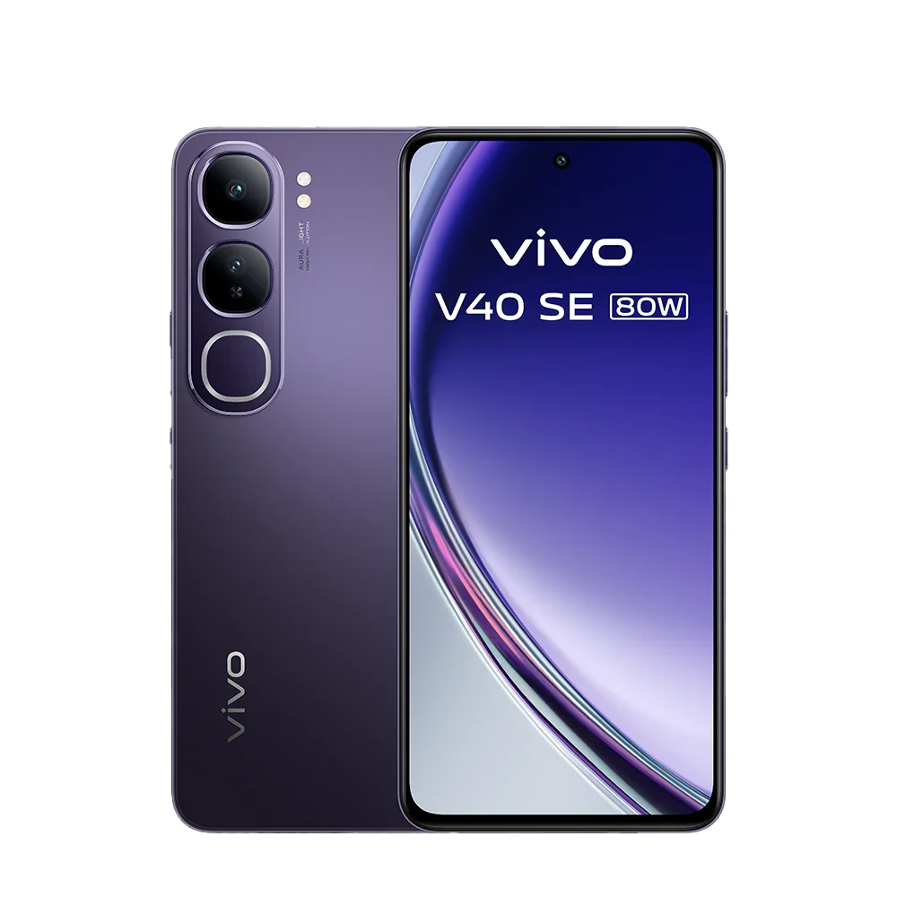 Phone - vivo v40 se 80w 5g smartphone, spanish version, 8gb + 256gb android, 6.67"" amoled 120hz screen, portraits with aura light, 50mp camera