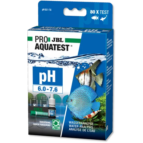 JBL PROAQUATEST pH 6.0-7.6 rapid Test to determine the pH value in freshwater aquariums at a margin of 6.0-7.6