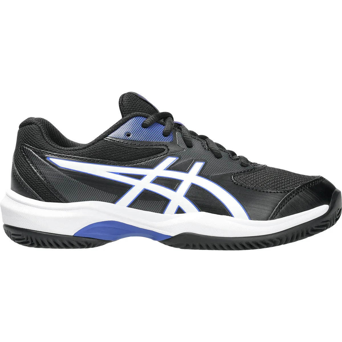 ZAPATILLAS ASICS GEL GAMES CLAY JUNIOR Negro-Azul