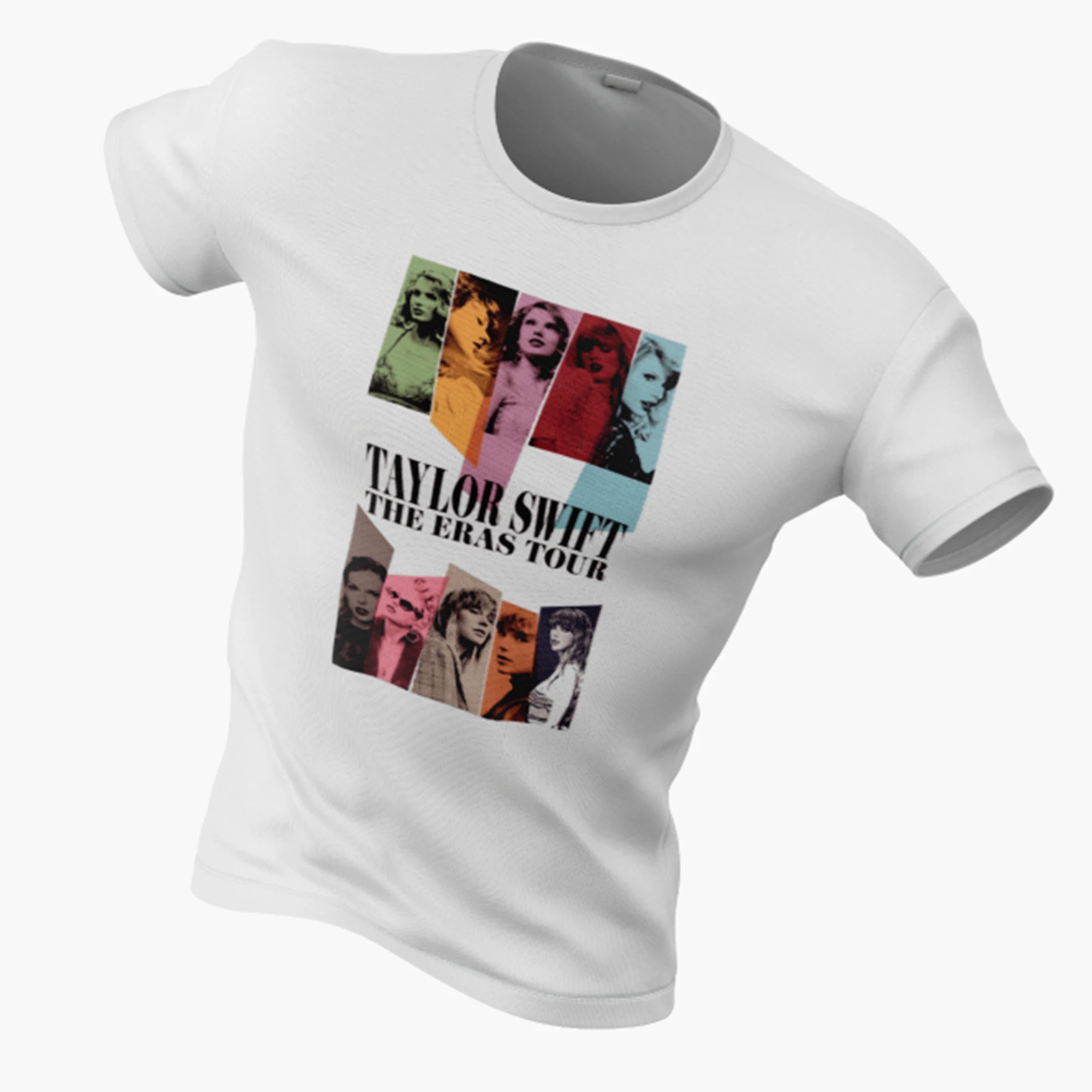 THE ERAS TOUR TAYLOR SWIFT T-shirt TAYLOR SWIFT fans T-shirt high quality armiprint100% Cotton #2