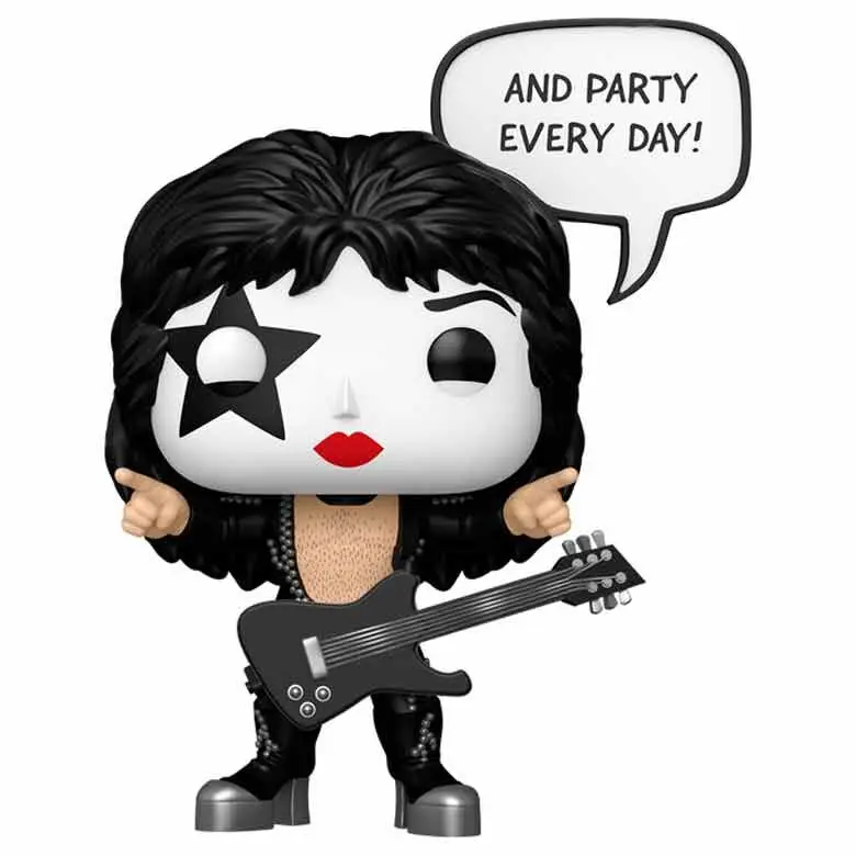 ¡Funko pop! Frases: The Starchild - (R&R All Night) - Kiss - Figura de Vinilo Coleccionable - Idea de Regalo - Mercancía Oficial - Juguetes para Niños y Adultos - Fans de la Música