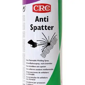 CRC Antispatter Spray 500ML for Welding, non-flammable, silicone-free formula with 360º valve for easy removal of metal splatter, ideal for welding equipment. #1