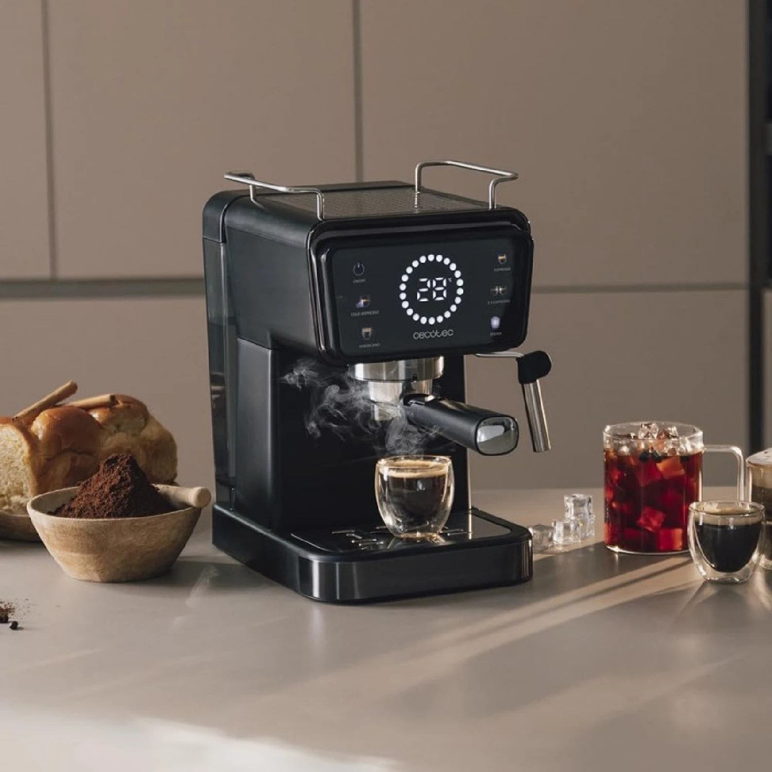 Cecotec power espresso touch coldbrew express coffee maker