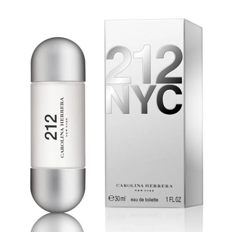 CAROLINA HERRERA 212 EAU DE TOILETTE 30ML VAPORIZADOR   Colonia de mujer, fragancia para mujer 100%