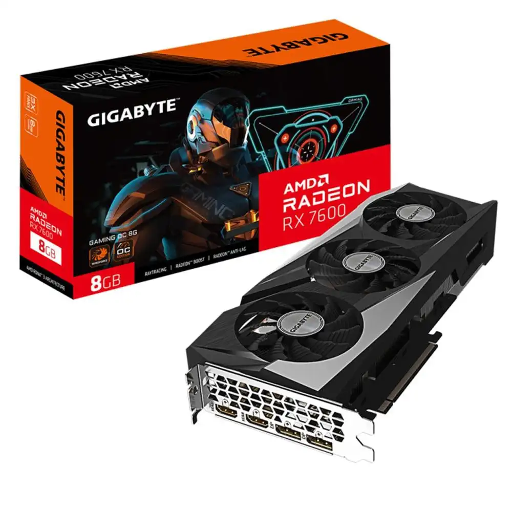 Graphics card gigabyte radeon rx 7600