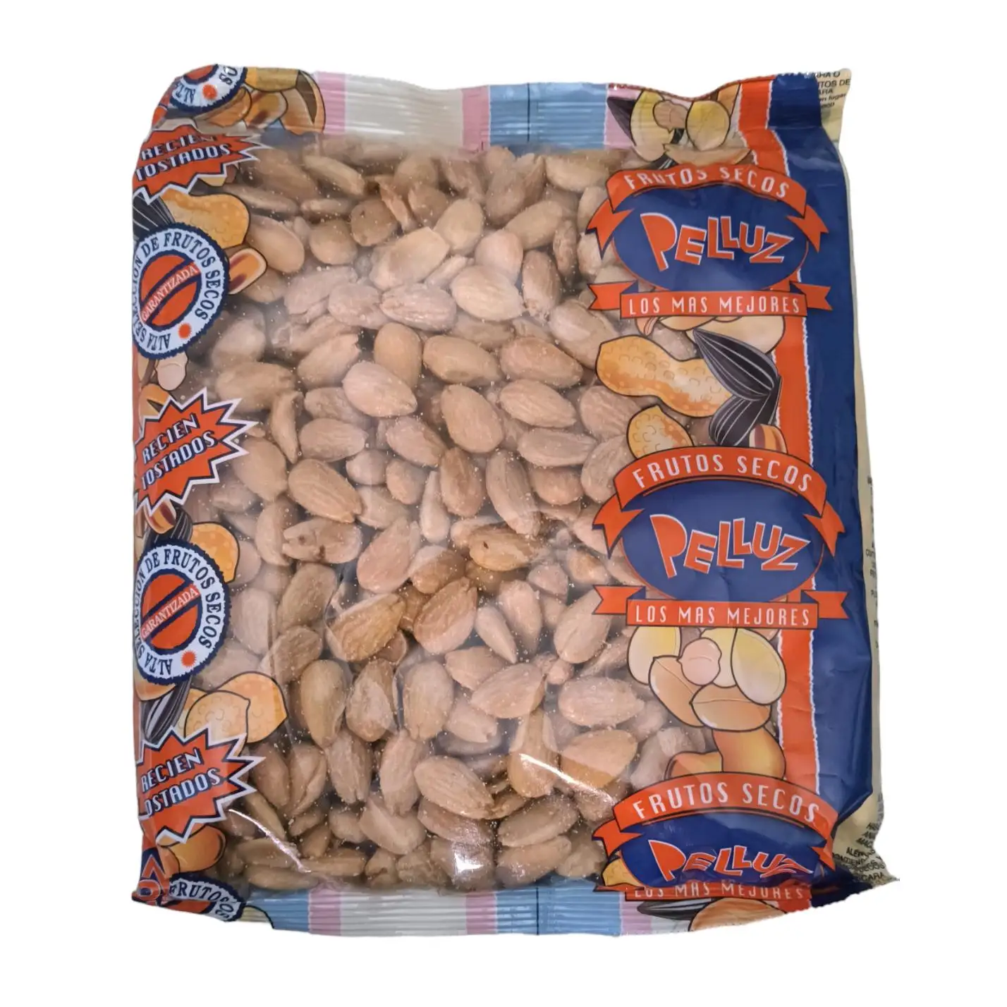 Almendra Frita Salada 1 Kg - España - Pelluz - almendra frita con sal