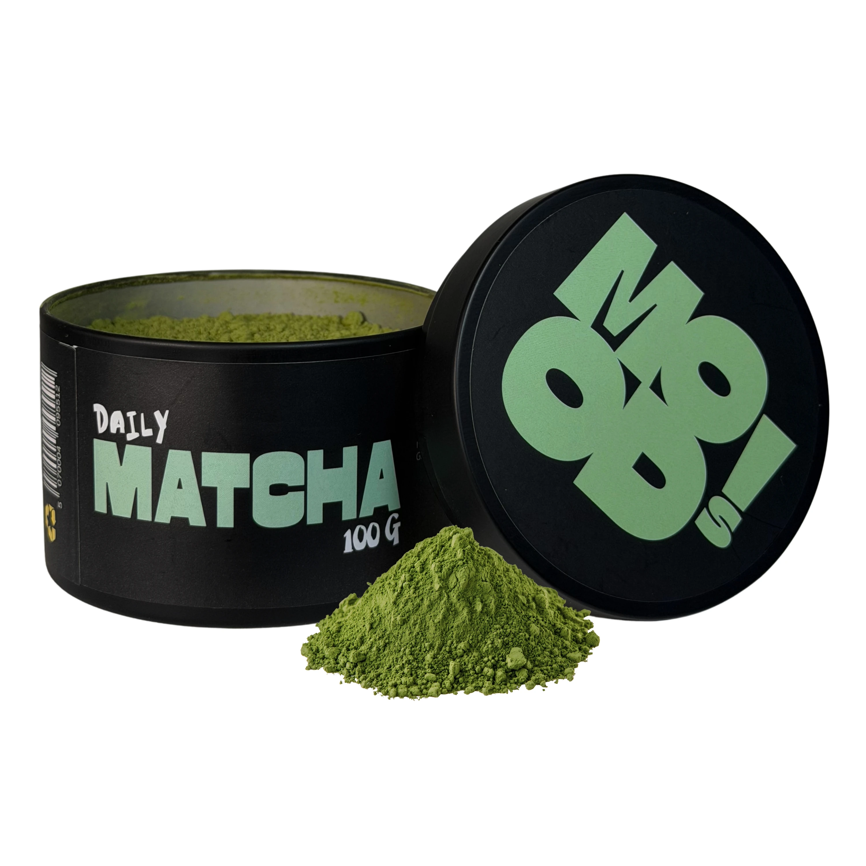 by MOODS! Té Matcha Daily | 100 g | Matcha Natural  | Alternativa al Café | Té Verde para Matcha Latte, Repostería y Batidos | Sabor Intenso | Energía Natural