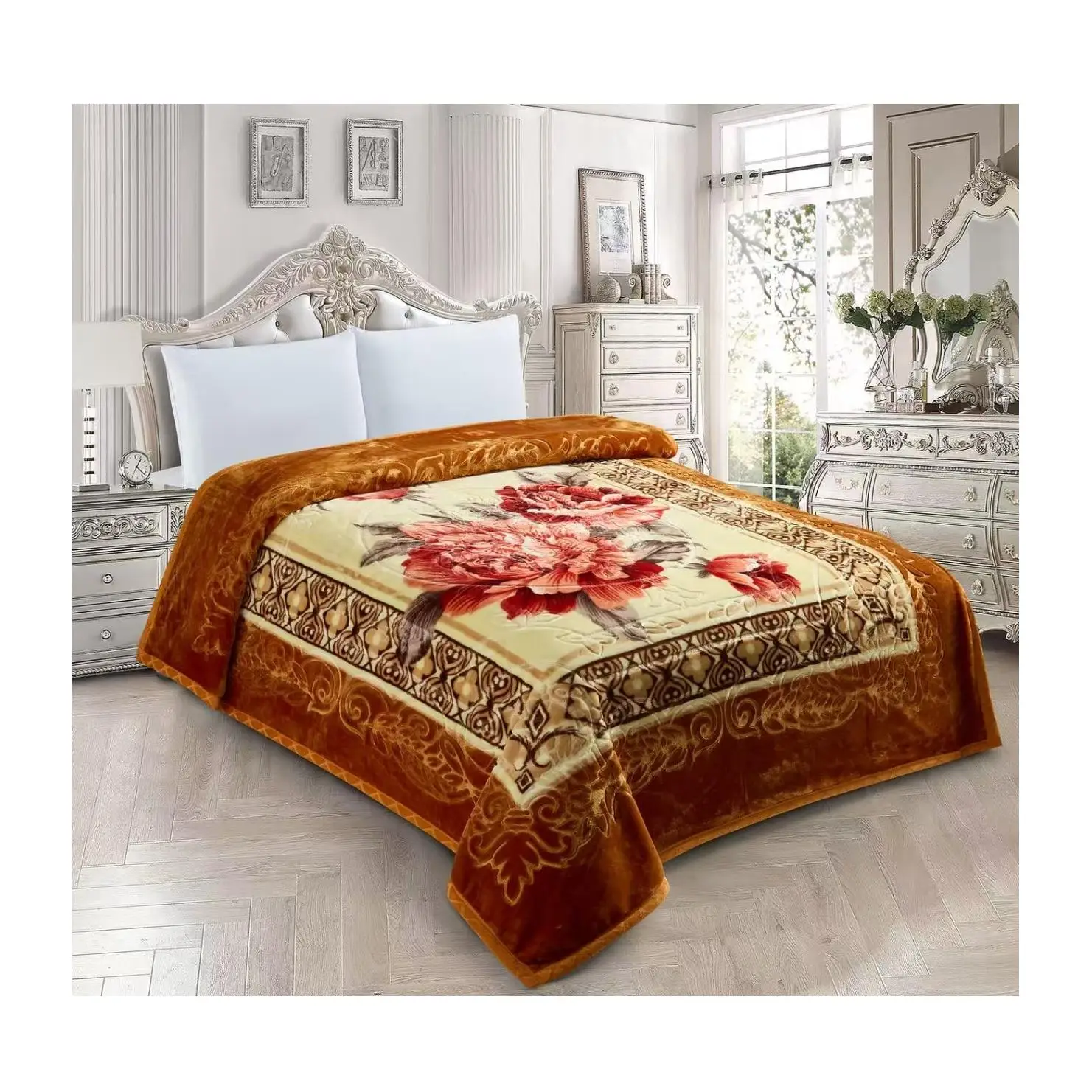 Manta Terciopelo manta polar Para cama 135, 150CM  200x240 (3 kg)