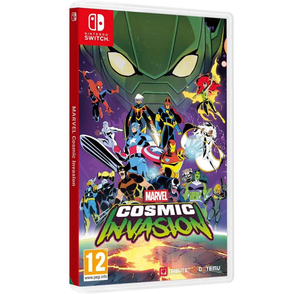 MARVEL COSMIC INVASION SWITCH JUEGO FÍSICO PARA NINTENDO SWITCH VERSIÓN ESPAÑOLA GARANTÍA EUROPEA EUROPEAN WARRANTY Nintendo