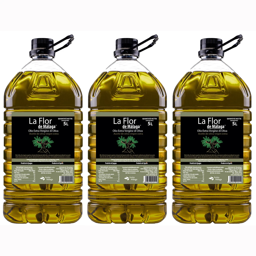 Olio extravergine di oliva 5 litri Garantito fresco in scatola 100% fresco