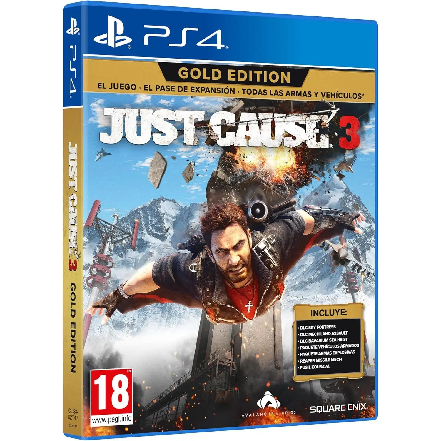Just cause 3 - gold edition for playstation 4 ps4 (spanish edition)