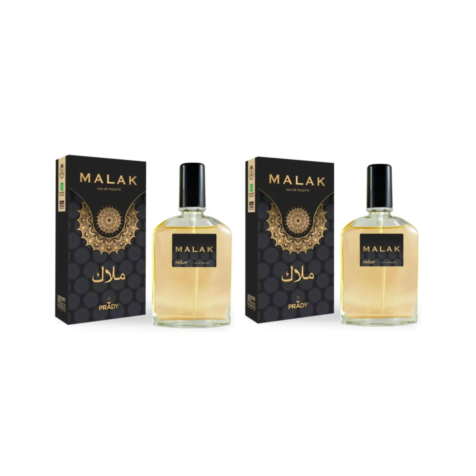 2 UNIDADES 90 ML Prady Eau de toilette unisex 85ml - Malak