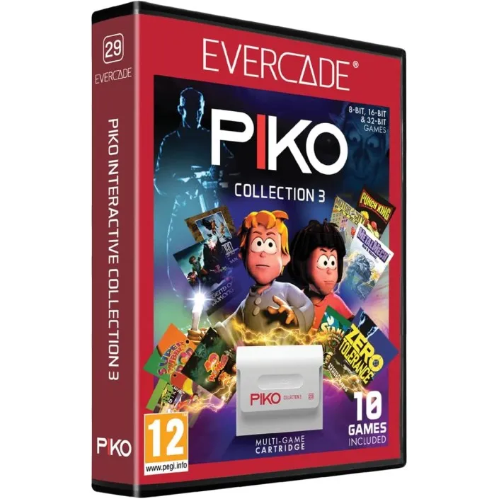 Cartucho con Juegos Piko Collection 3 para Videoconsola Evercade
