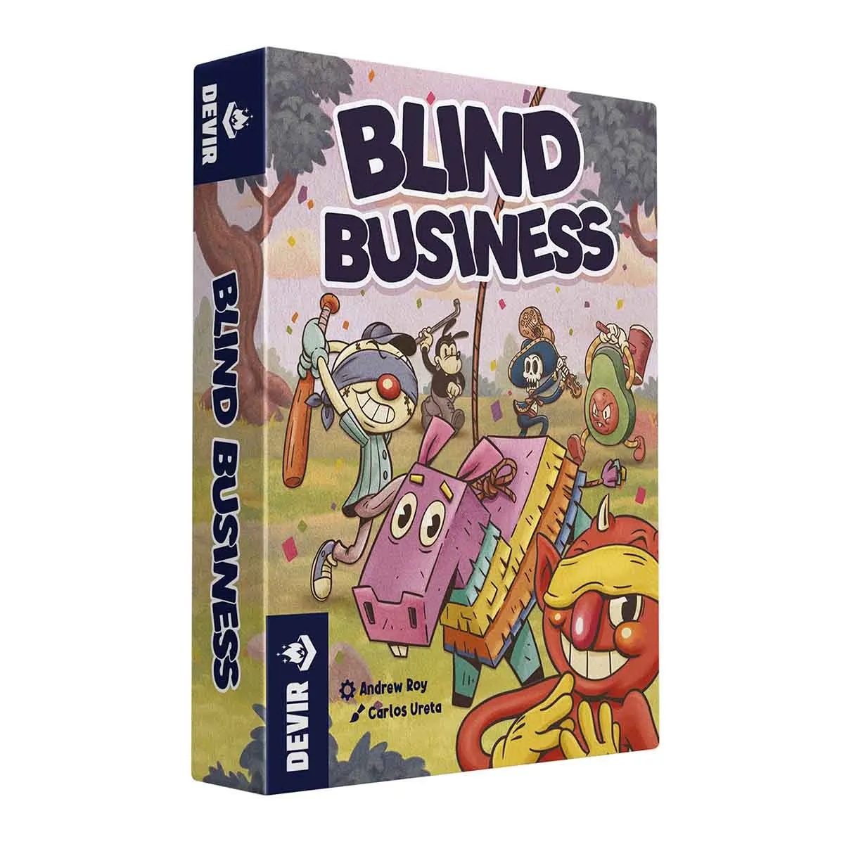 Devir Pocket - Blind Business, Juego de cartas, Juego de mesas