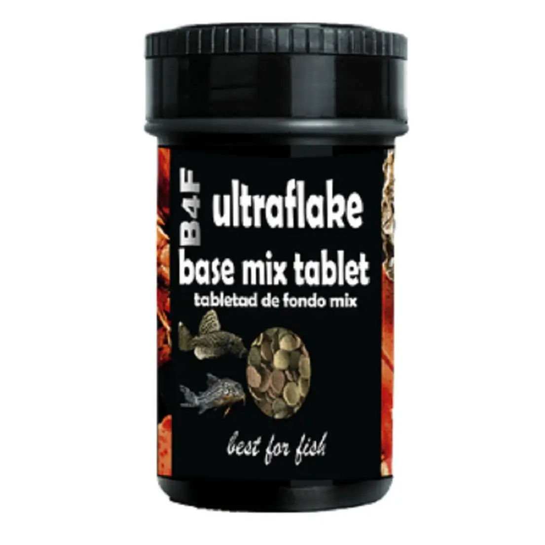 B4F BASE MIX TABLET 100ML - Alimento para Peces de Fondo y Tropicales - Rápido Hundimiento