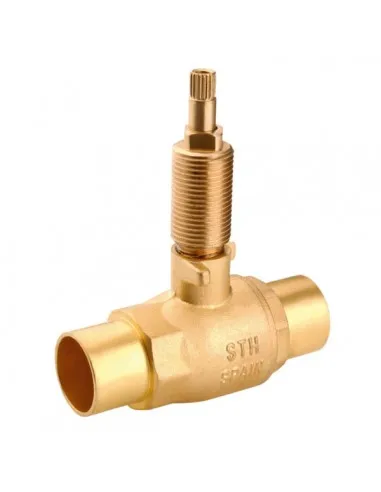 STH Llave Paso de Bola Empotrar KANSAS Soldar Ø 22 Standard Hidraulica SH35188