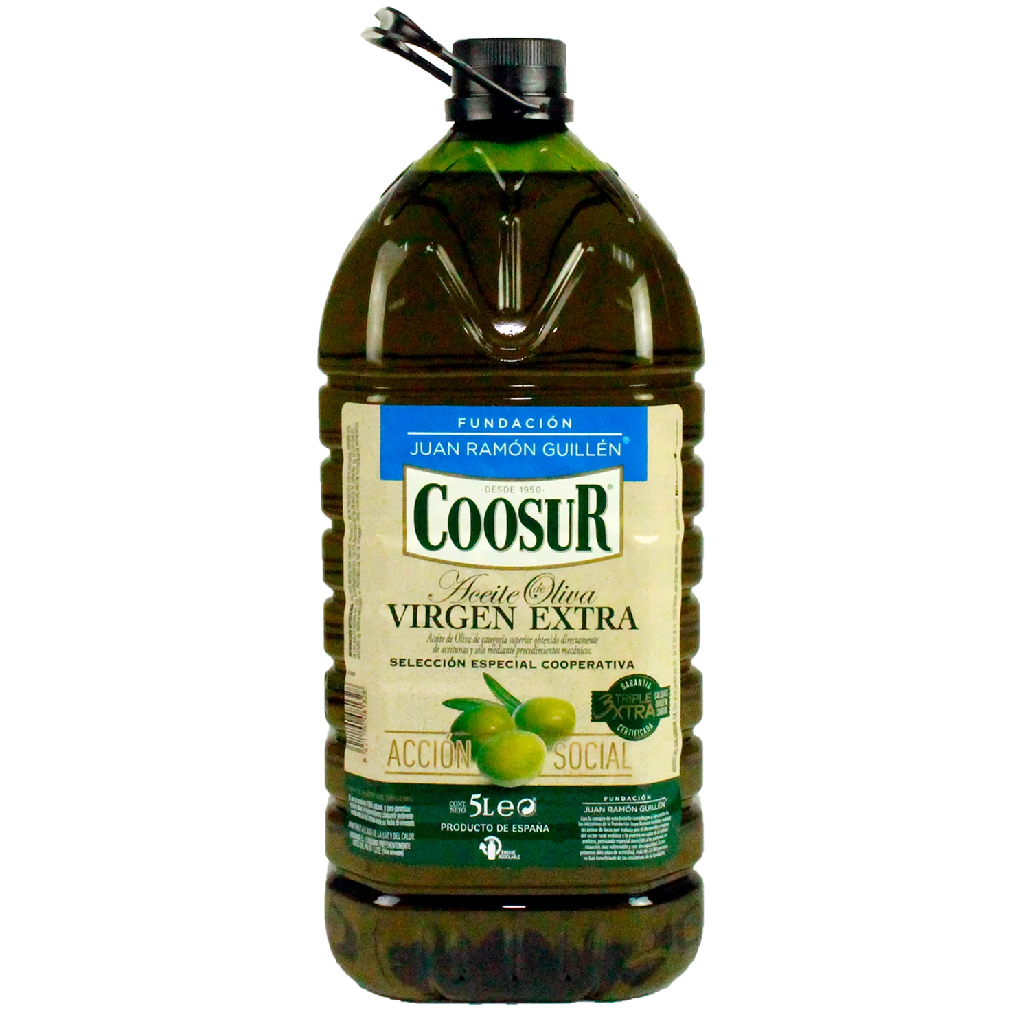 Coosur Aceite de Oliva Virgen Extra Selección Cooperativa FJRG 5L