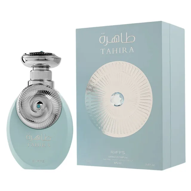 Perfume Arabe 100% Original Tahira Riiffs EDP Unisex 100 ml, Fragancia Floral Amaderada de Larga Duración