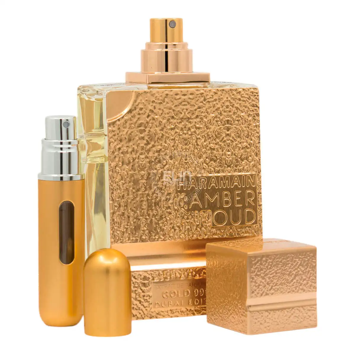 Amber Oud Gold 999.9 Dubai Edition 100 ml – Perfume Árabe de Lujo, Intenso y Sofisticado de Al Haramain
