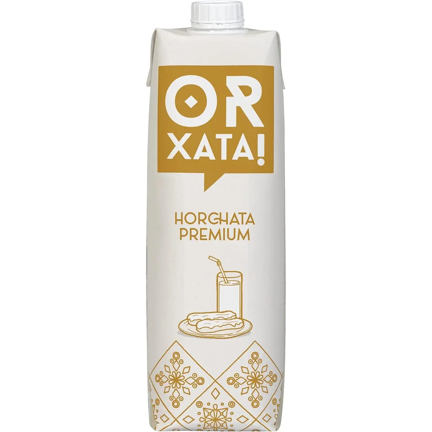 Horchata Premium selection-Or xata Brick 1 liter-6 Or 12 bottles-Valencian tigernut Horchata-Premium Horchata-gluten free