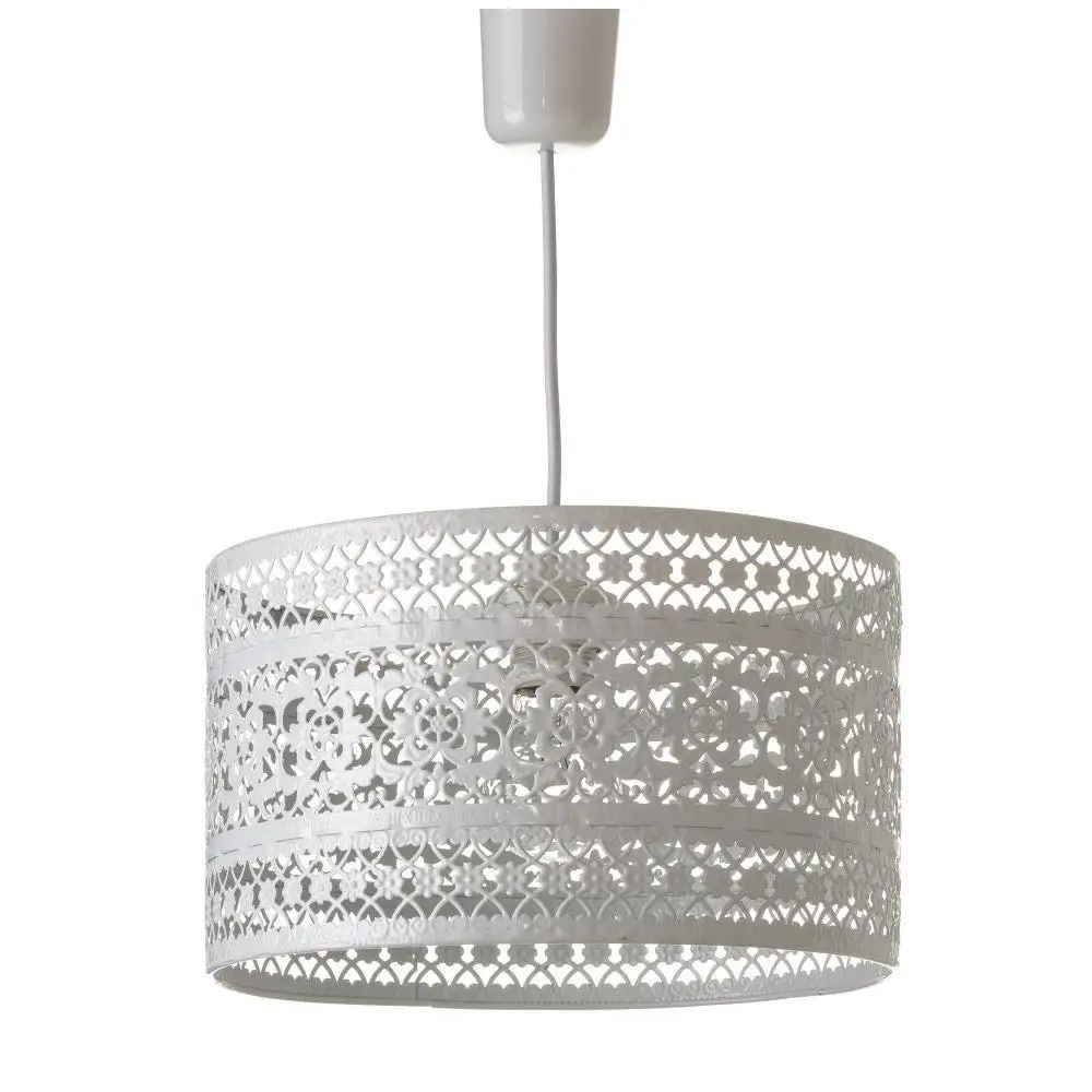 Lámpara de Techo de Metal con Diseño Calado para un Ambiente Cálido Lola Home