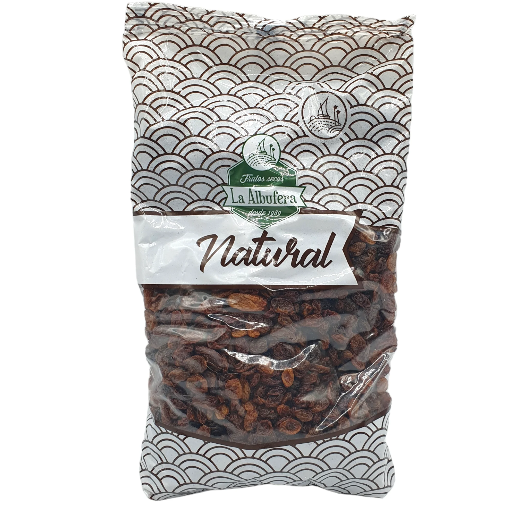 Dehydrated Sultanas raisins-Kilo bag-La Albufera-whole raisins