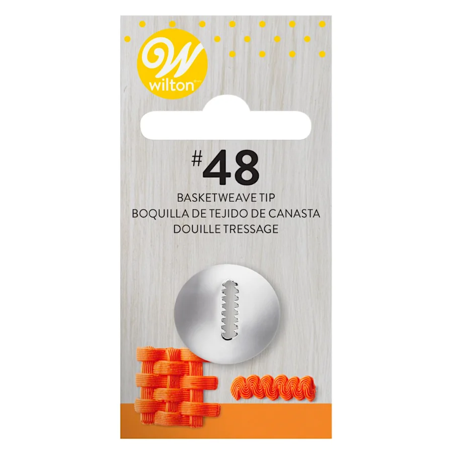 Glotomania Boquilla Wilton #48 para Tejido de Canasta