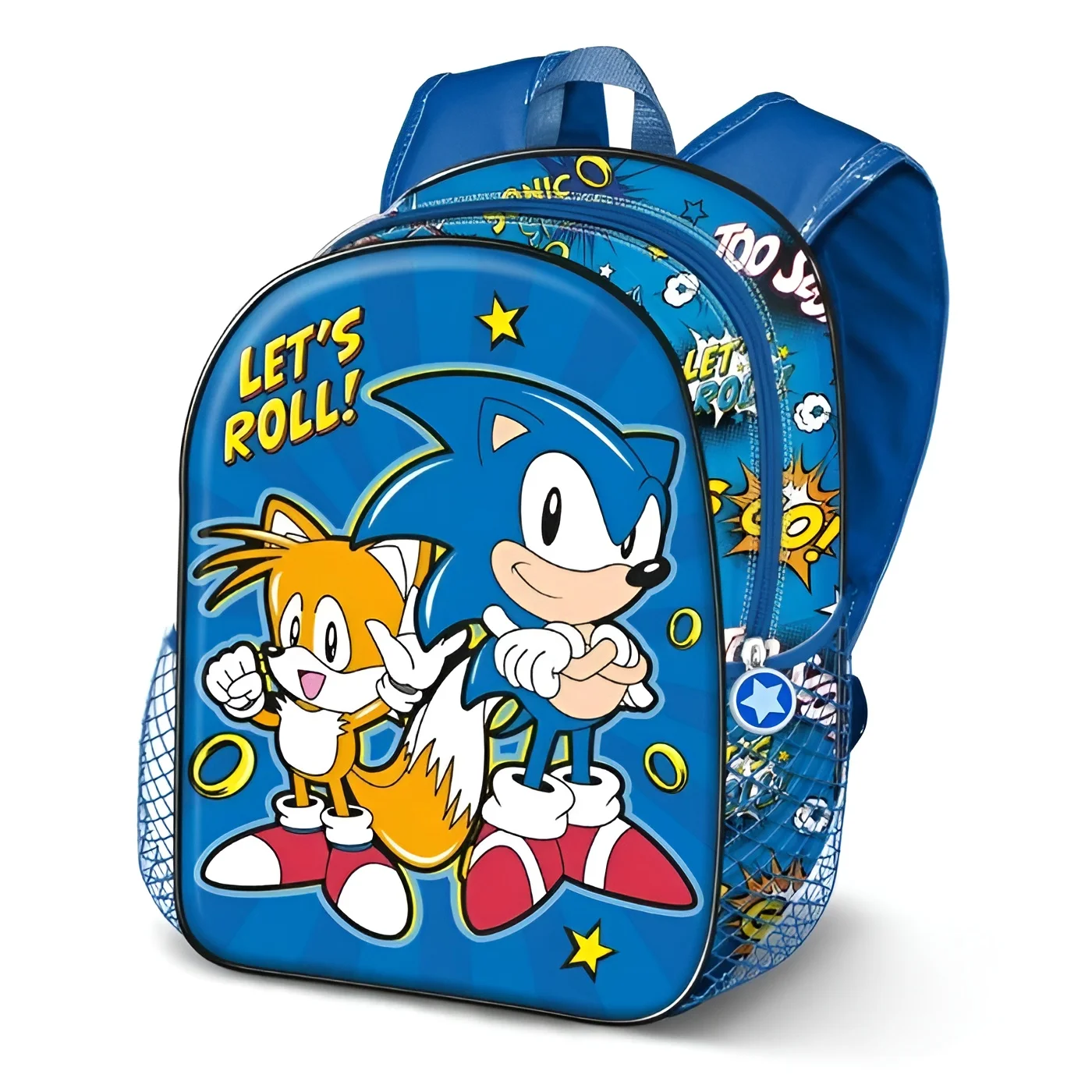 THE HEDGEHOG-SONIC MOCHILA 3D 31CM